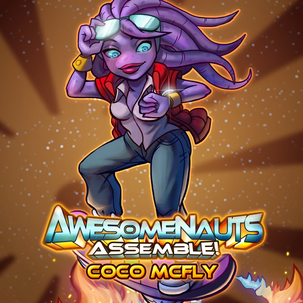 Awesomenauts - Coco McFly Skin For Mac